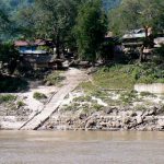 A tiny remote Hmong village along the river where our