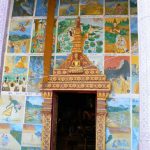 Entry door to the local temple.