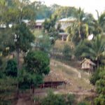 Another (blurry) image of a tiny village. Some of these