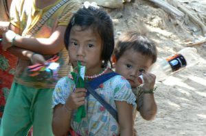 Siblings start early to care for each other