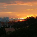 Sunset on Jomthien Beach