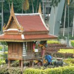 Bangkok airport shrine