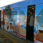 Bangkok Skytrain is a moving billboard