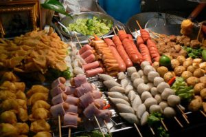 Varieties of street food