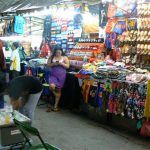 Patpong area is a night market with many bars