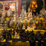 Buddha sculptures for sale in Patpong night market