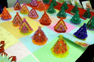 Paper Christmas trees