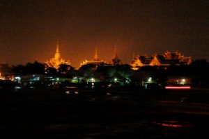 View of the Grand Palace from the river