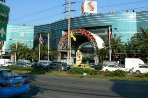 Entry to Seacon Square, one of Asia's largest malls