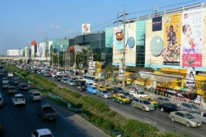 Seacon Square is one of Asia's largest malls, nearly half