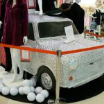 Sequined Mini car