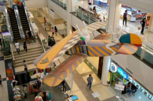 Decorations inside Seacon Square