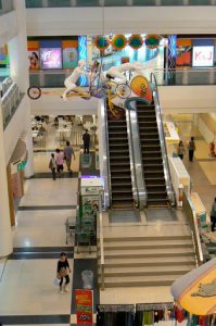 Decorations inside Seacon Square