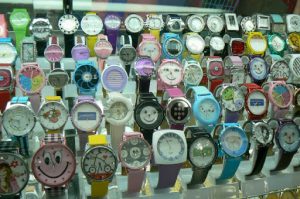 Thousands of watches in Seacon Square