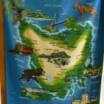 Tasmania banner showing the whole island; the state (35,042 sq