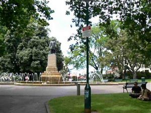 Central Hobart - park
