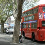 Central Hobart - UK style bus