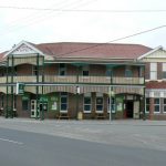 St. Marys hotel. St Marys is a small township nestled