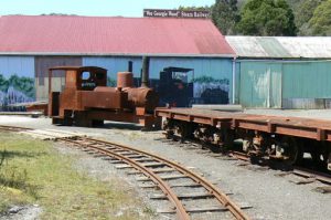 Old mining town museum