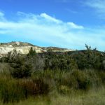 Approaching the west coast sand dunes