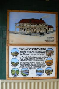 West coast mining sign