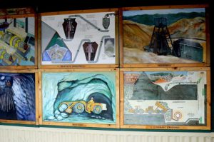 Drawings of mining operations