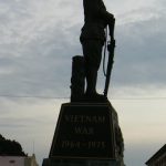 Vietnam War memorial in Queenstown