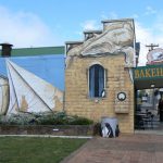 Bakehouse bakery in Penguin with murals