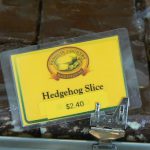 Hedgehog brownies at Bakehouse bakery in Penguin