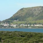 The tidy town of Stanley is located on a peninsula