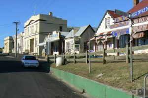 Main street in Stanley