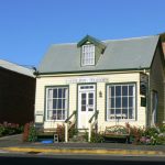 Coffee shop and tea room on main street in Stanley