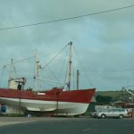 Boat harbor in Stanley