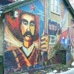 Painting of an Hispanic revolutionary hero