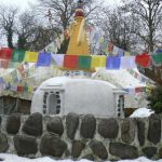 Tibetan Buddhist stupa shrine