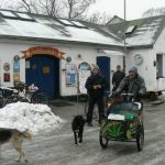 Grocery/general store in Christiania. Unique bicycles are designed in Christiania