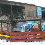 Exterior of skateboard park--run by the skaters