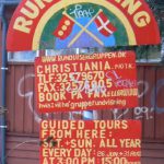 Guided tours of Christiania are offered