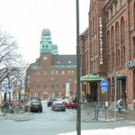 Train station and municipal building