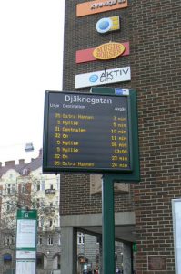 Bus stop guide---brilliant!
