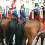 Royal guard on horseback