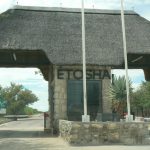 Namibia Etosha Park, west entrance
