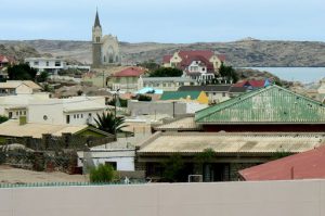 Overview of Luderitz city