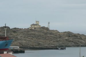 Luderitz port on Radford Bay on the Atlantic