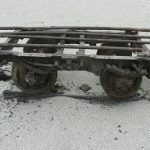 Old mining rail cart