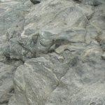 Ancient sea-worn rock