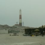 Diaz Point has a lighthouse, cafe and a stone replica