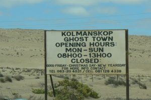 Ghost town just outside Luderitz