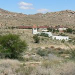 Small village of Aus on the highway to Luderitz
