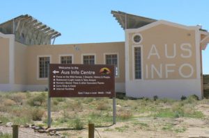 Small village of Aus on the highway to Luderitz